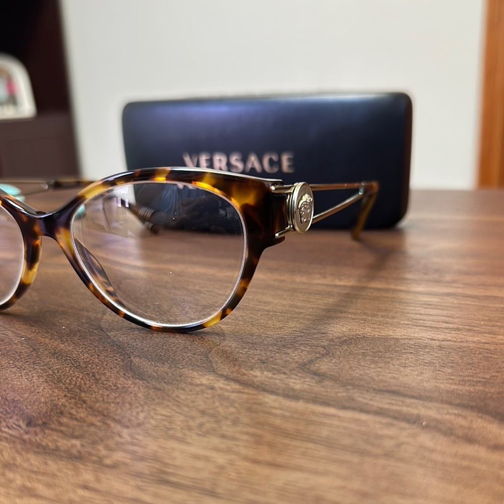 Versace Tortoise Shell Women's Glasses